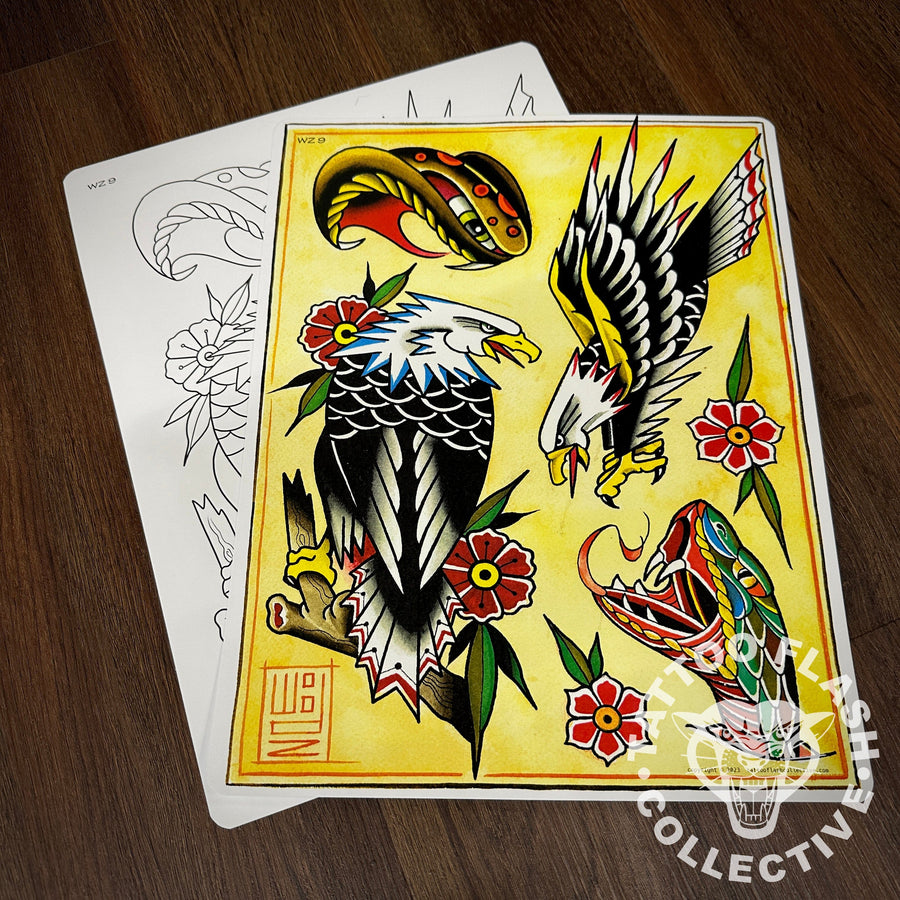 Woodz Flash Woodz Tattoo Flash #09