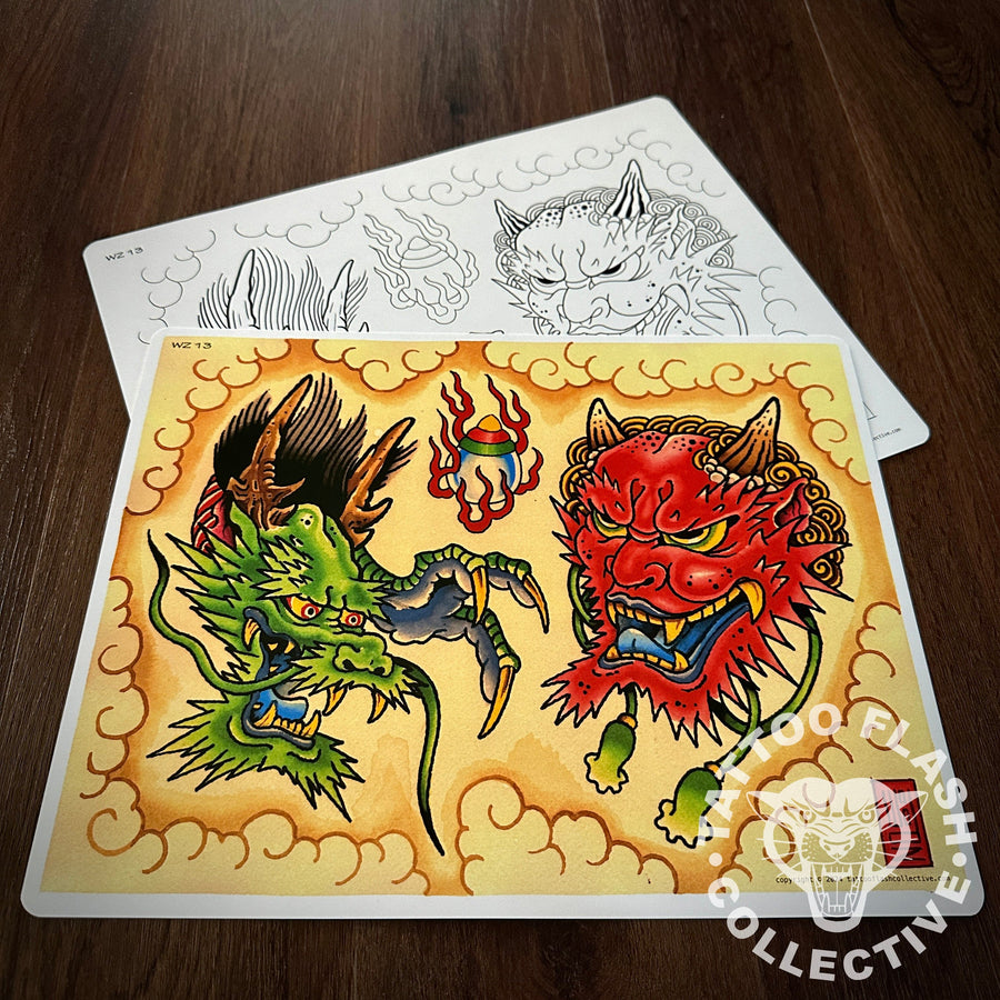 Woodz Flash Woodz Tattoo Flash #13