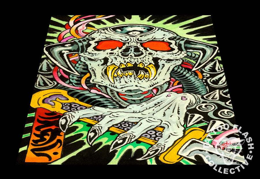 Zac Blevins prints Zac Blevins Tattoo Print #06- 7"x12"