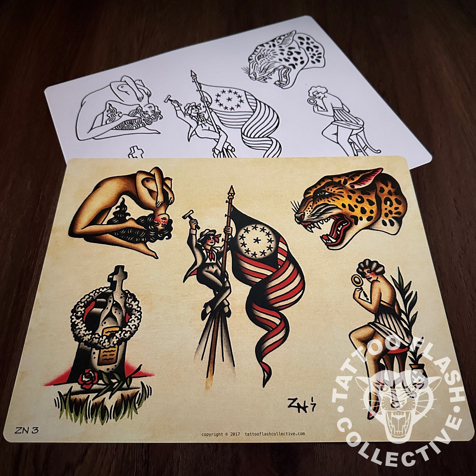 Zach Nelligan Flash Zach Nelligan Tattoo Flash #03