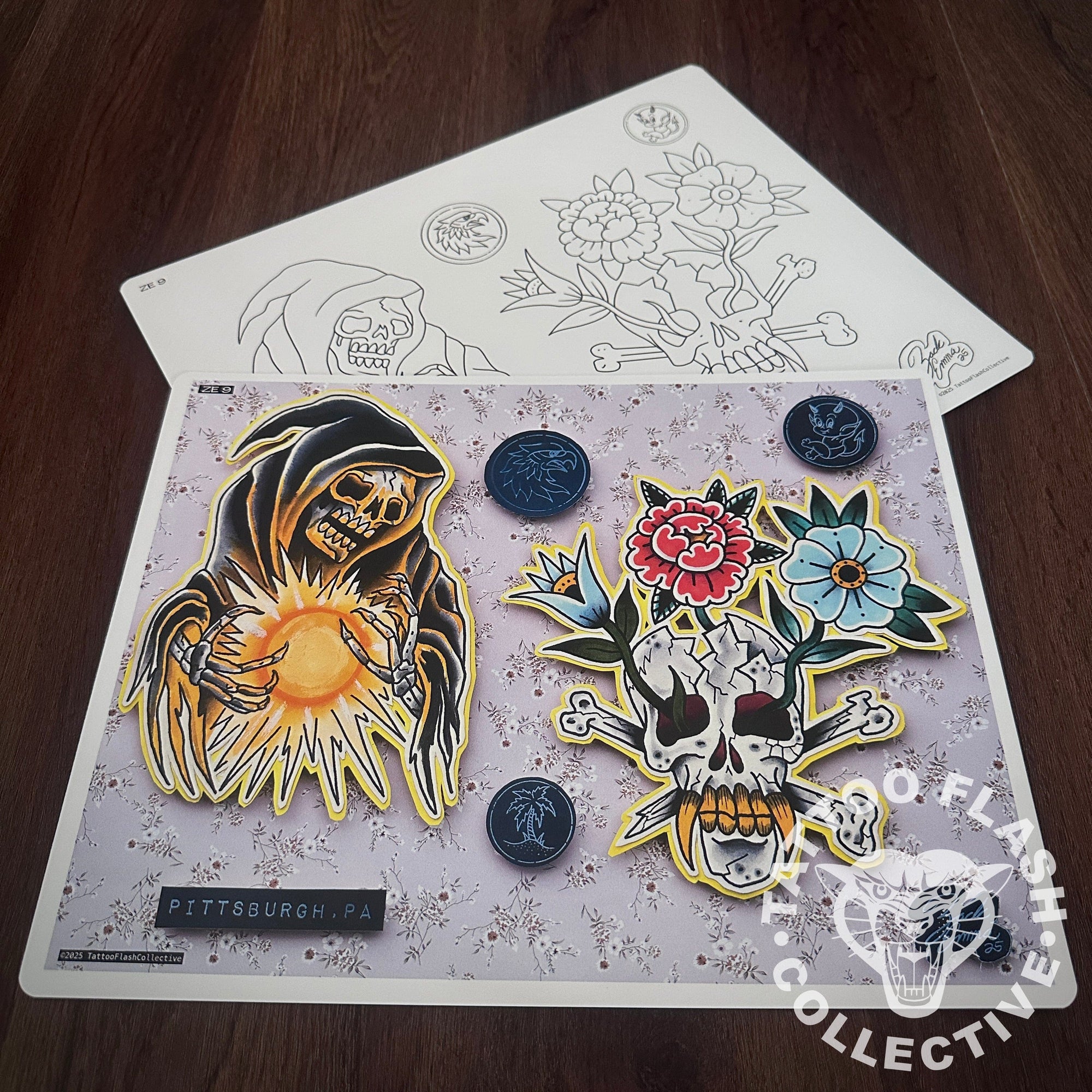 Zack Emma Flash Zack Emma Tattoo Flash #09