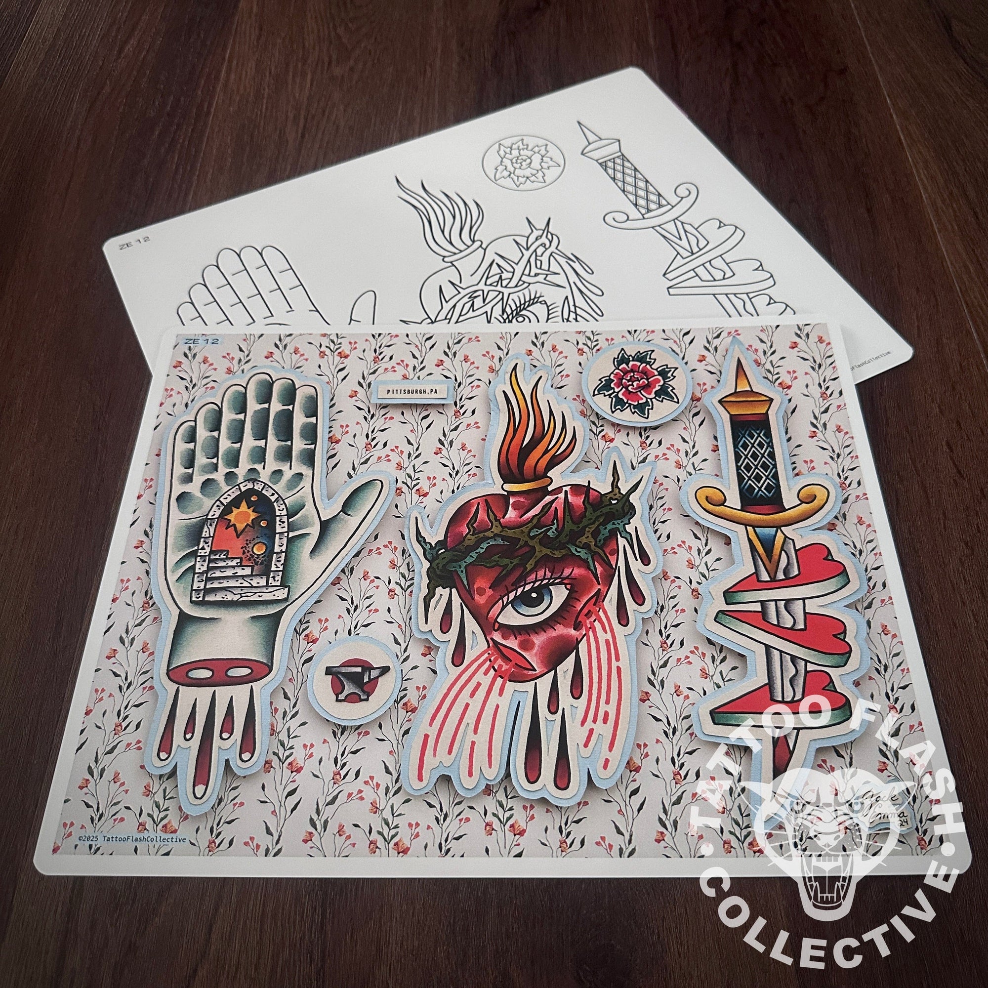 Zack Emma Flash Zack Emma Tattoo Flash #12