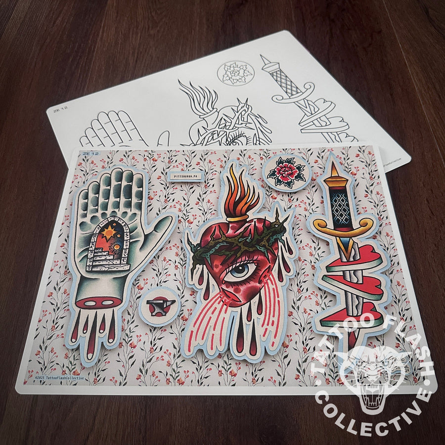 Zack Emma Flash Zack Emma Tattoo Flash #12