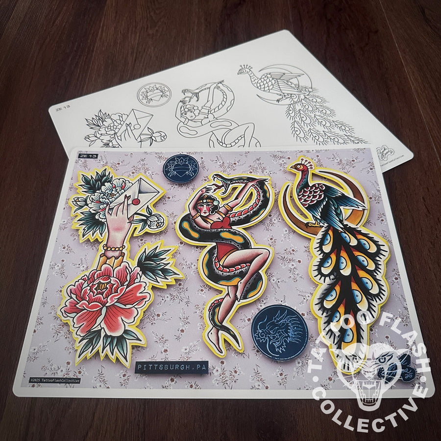 Zack Emma Flash Zack Emma Tattoo Flash #13