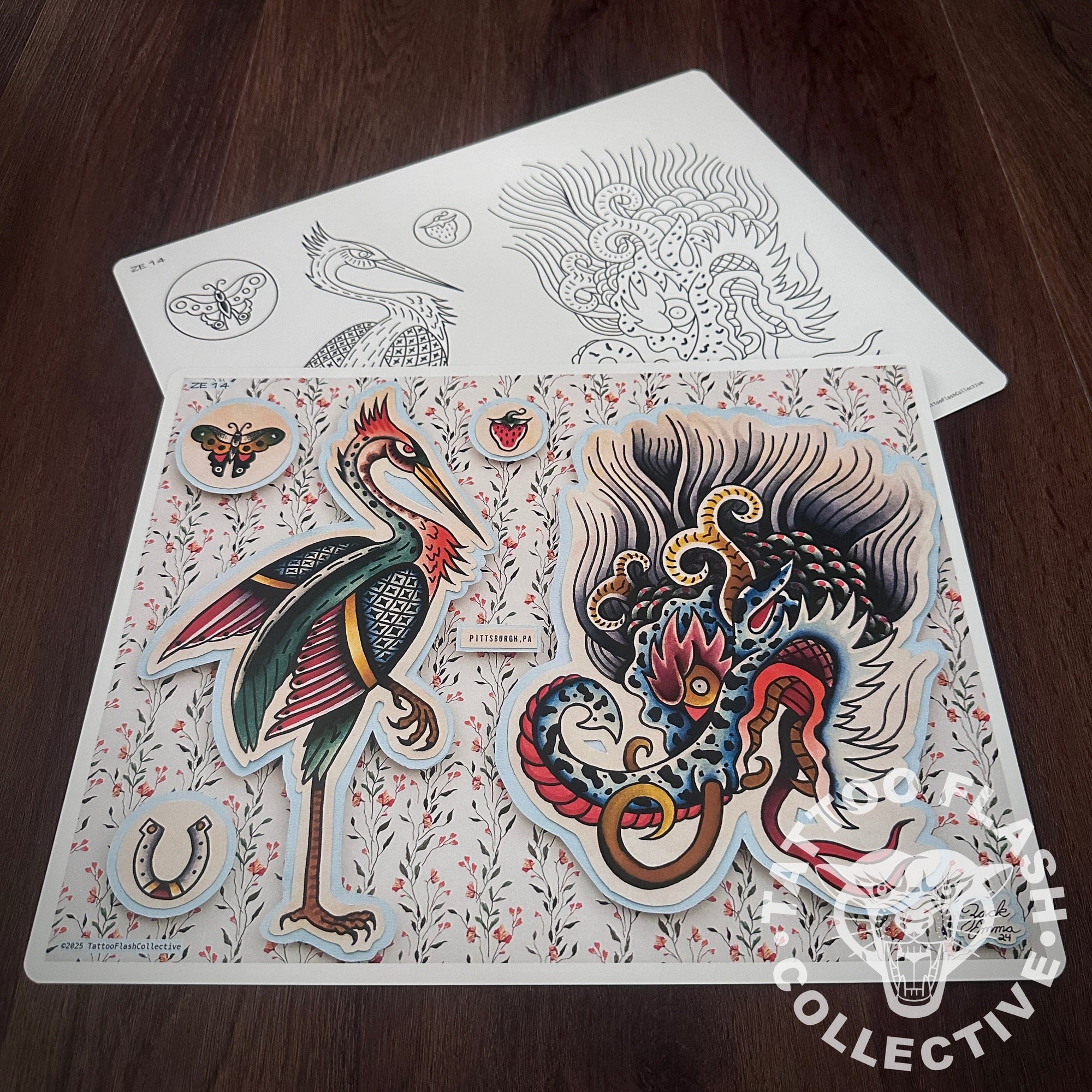 Zack Emma Flash Zack Emma Tattoo Flash #14