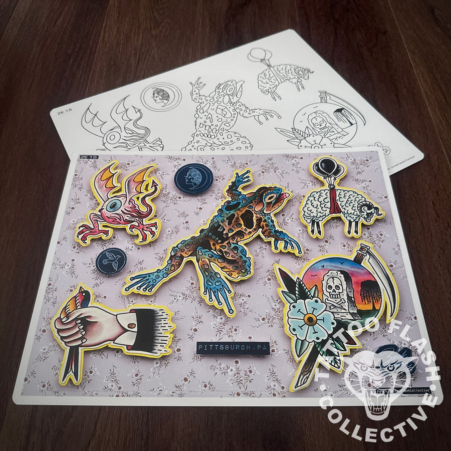 Zack Emma Flash Zack Emma Tattoo Flash #15