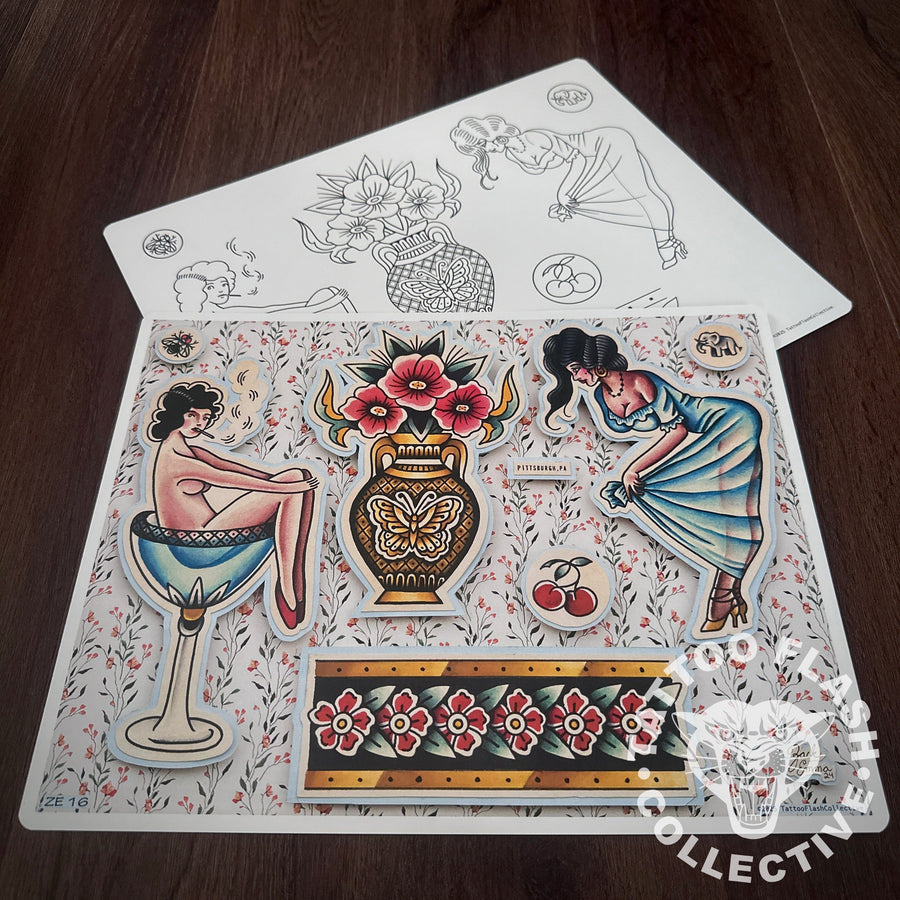 Zack Emma Flash Zack Emma Tattoo Flash #16