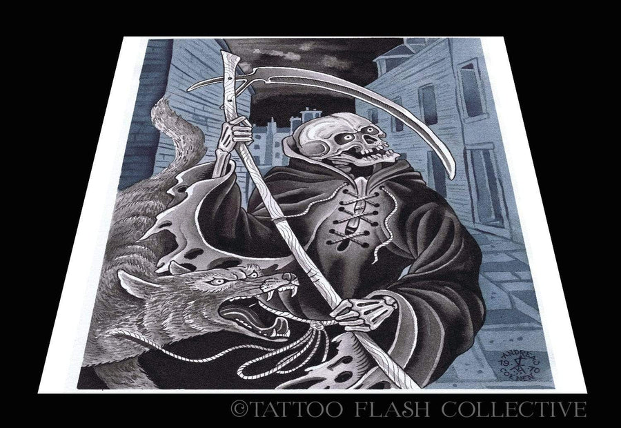 Andreas Coenen Print#7 16''x20'' - tattooflashcollective