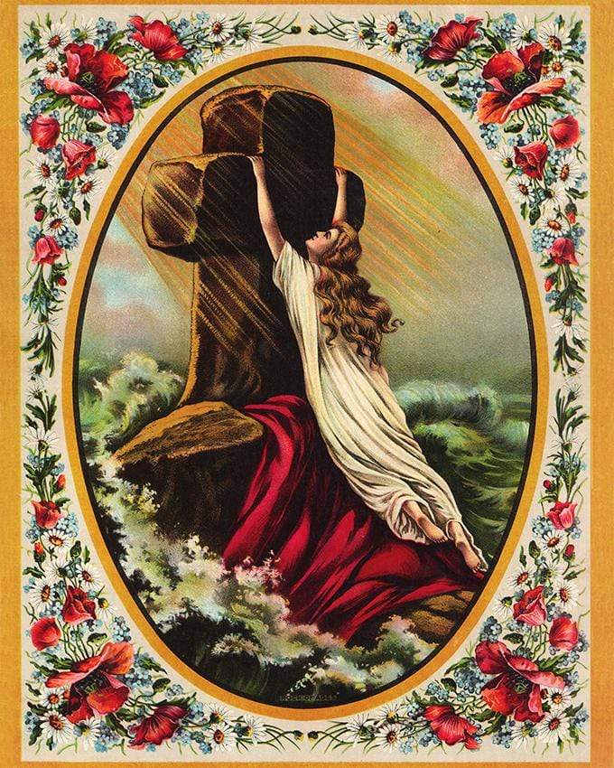 Rock Of Ages Print#5 -16"x20" - tattooflashcollective