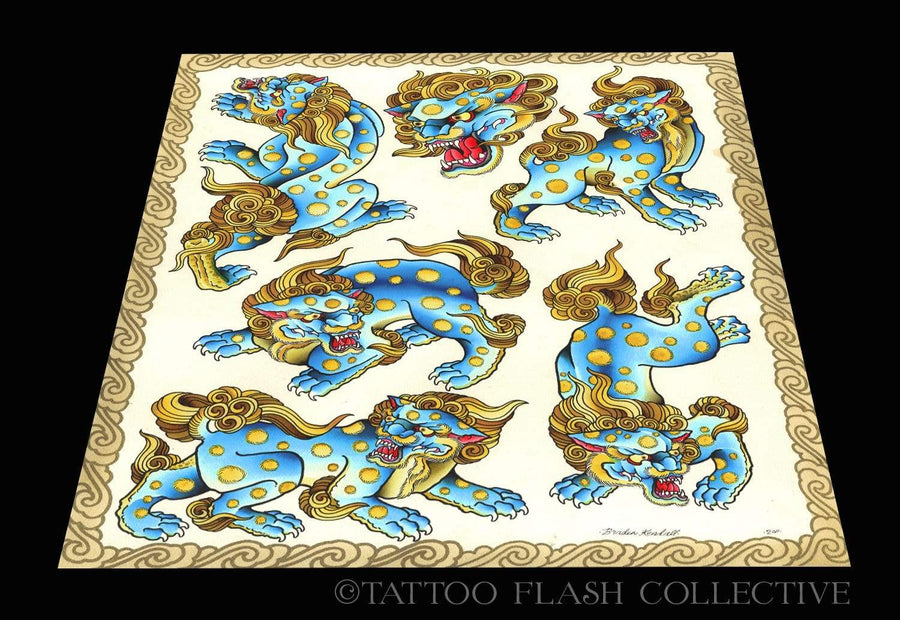 Braden Kendall Tattoo Print #04- 16"x20"