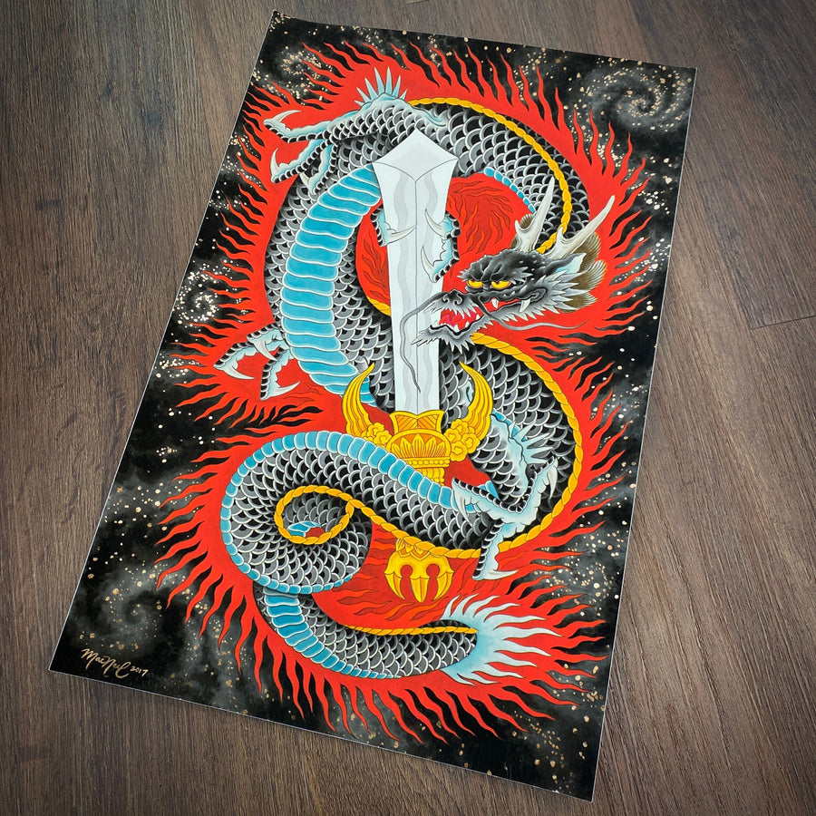 Brian MacNeil prints Brian Mac Neil Print#1 11''x17''