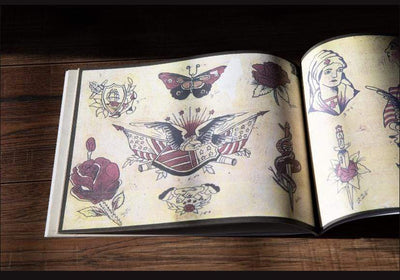 Britty Books VINTAGE TATTOO FLASH FROM THE SILVER SCREEN