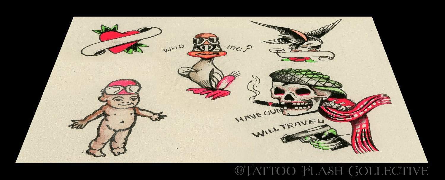 Britty prints Ralph Johnstone Print collection 11''x14''