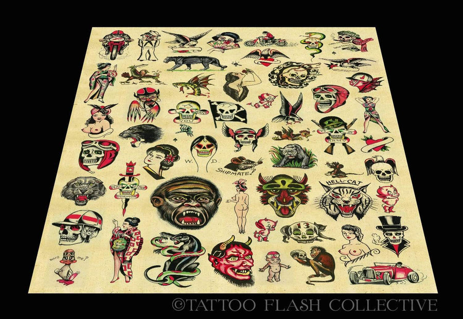 Ralph Johnstone tattooflashcollective