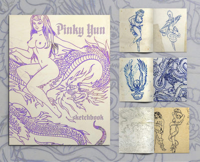 The Lost Designs of Pinky Yun - tattooflashcollective