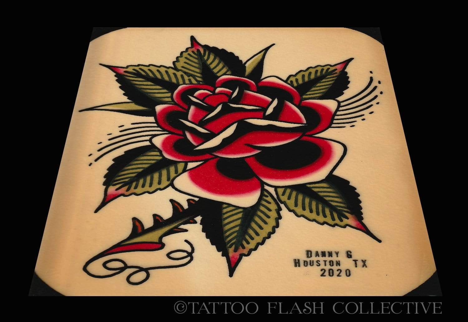 Danni G Print#12- 5"x7" - tattooflashcollective