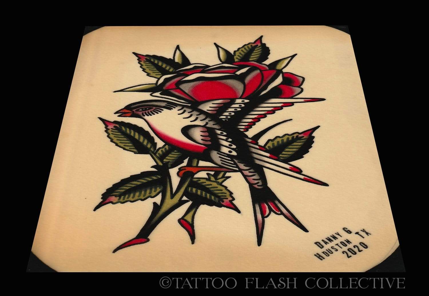 Danni G Print#8- 5"x7" - tattooflashcollective