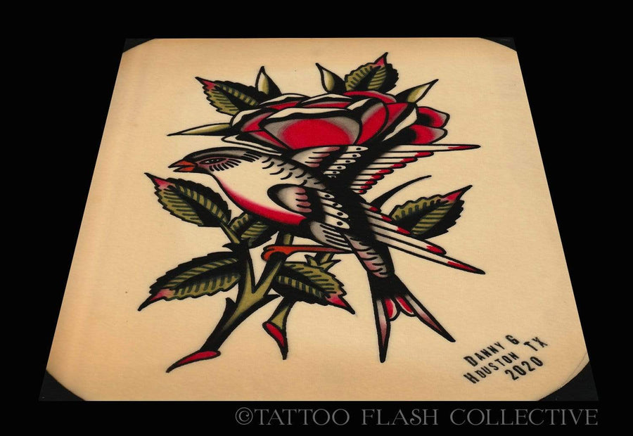 Danni G Print#8- 5"x7" - tattooflashcollective
