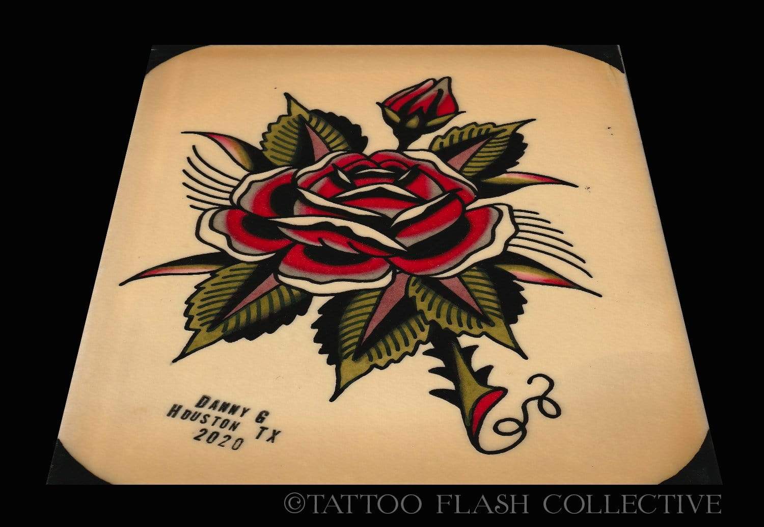 Danni G Print#9- 5"x7" - tattooflashcollective