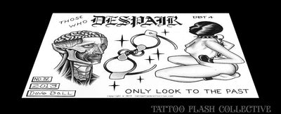 Dave Ball 6 page Digital Flash set - tattooflashcollective