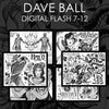 Dave Ball 6 page Digital Flash set - tattooflashcollective