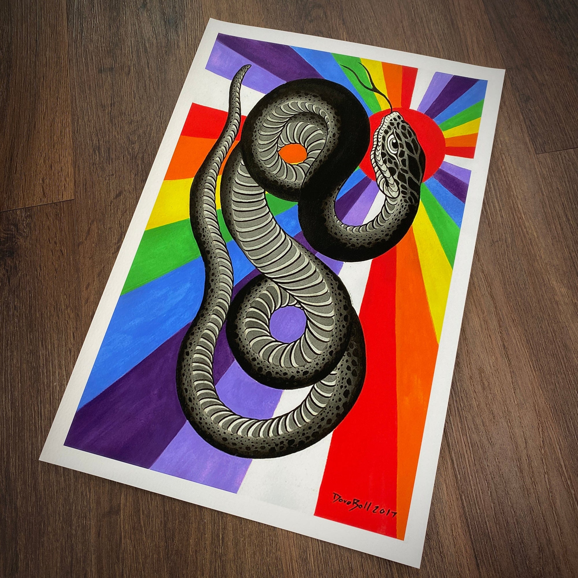 Dave Ball prints Dave Ball Print#5- 12''x18''