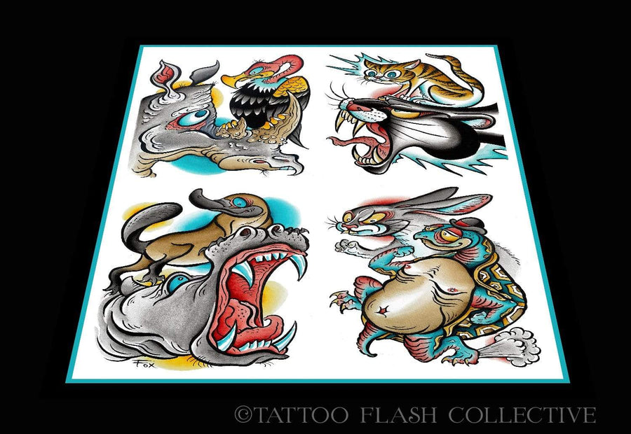 Dave Fox prints Dave Fox Print #4 12"x16"