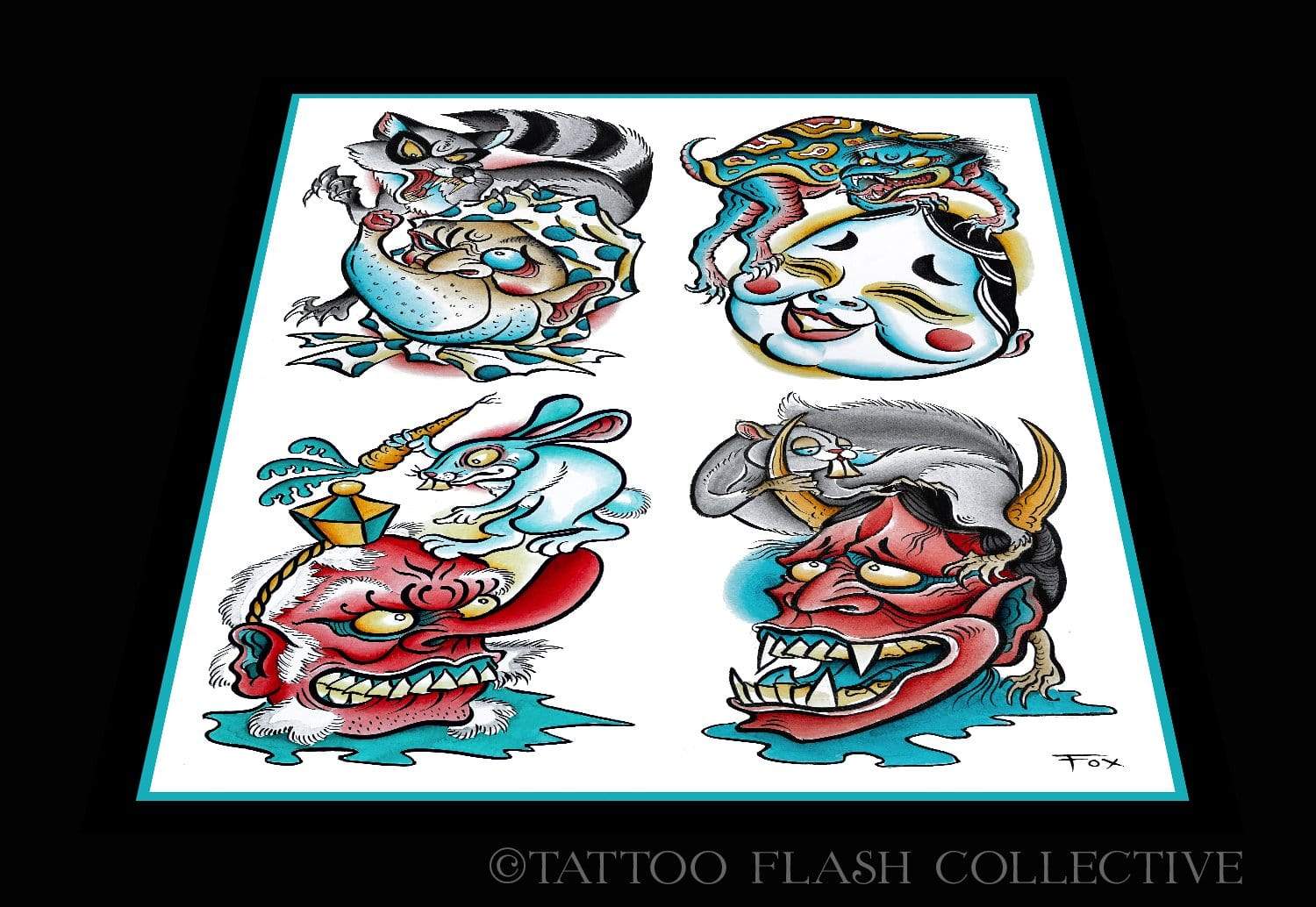 Dave Fox prints Dave Fox Print #8 12"x16"