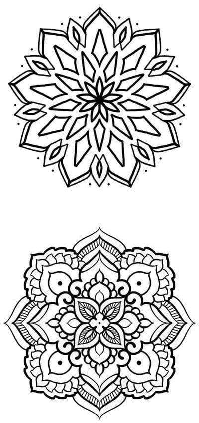 100 Mandalas - tattooflashcollective