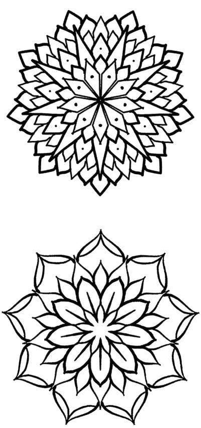 Digital download- 100 Mandalas - tattooflashcollective