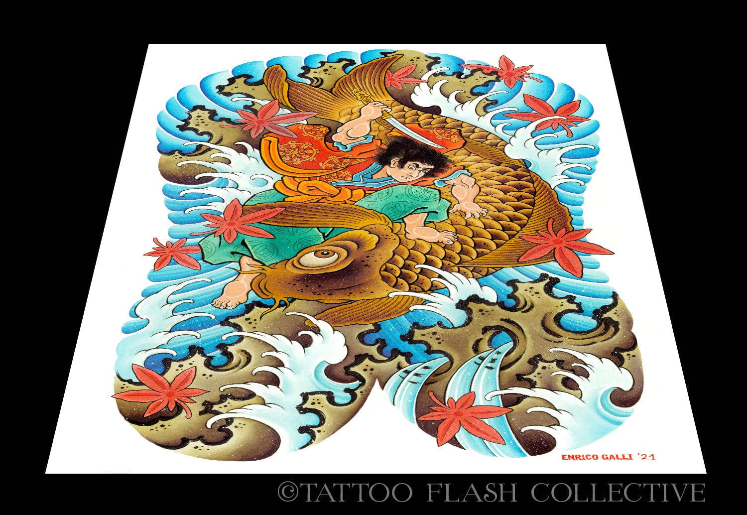 Enrico Galli prints Enrico Galli Print#9 11"x17"