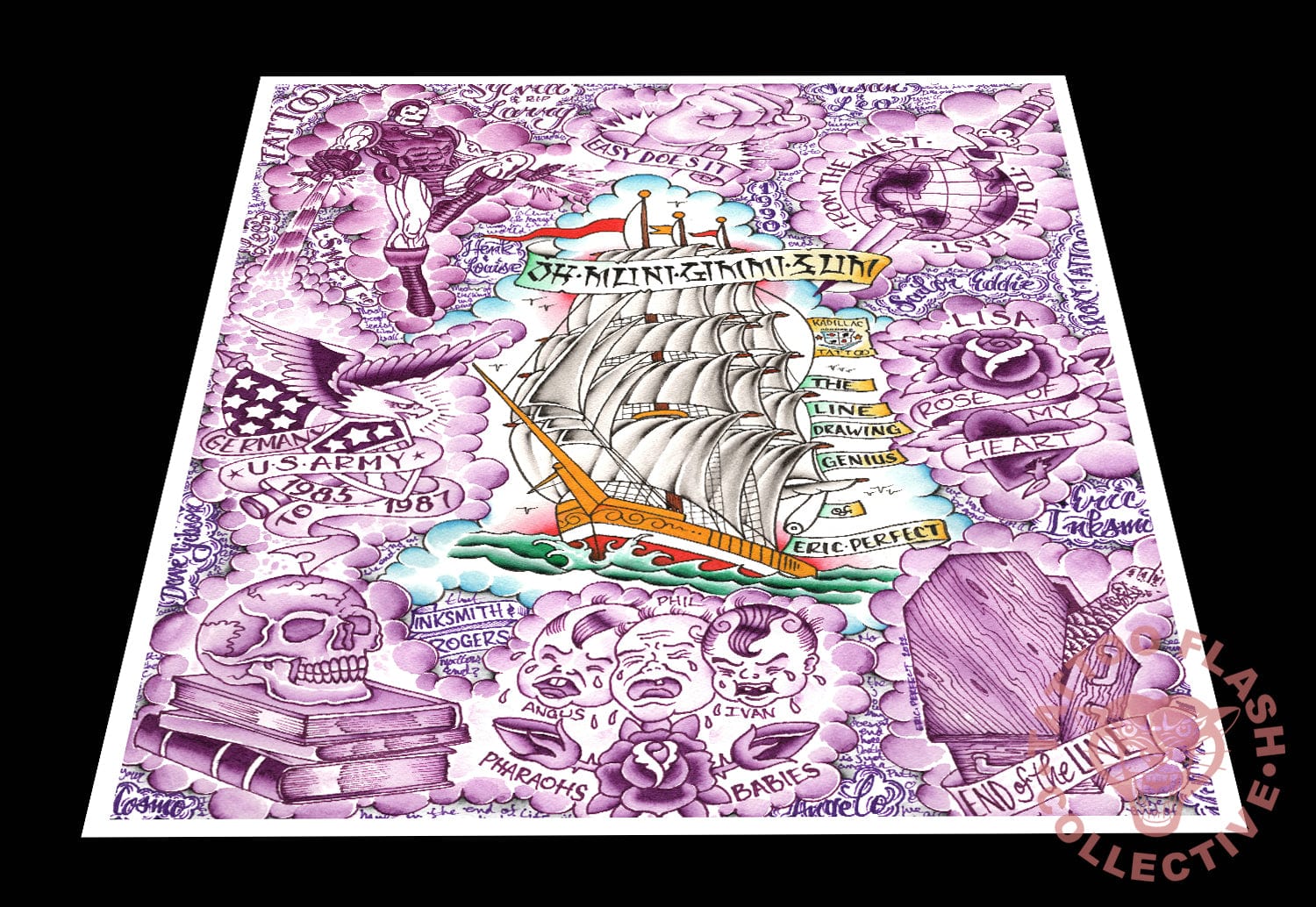 Eric Perfect prints Eric Perfect Print#9 - 12''x16''