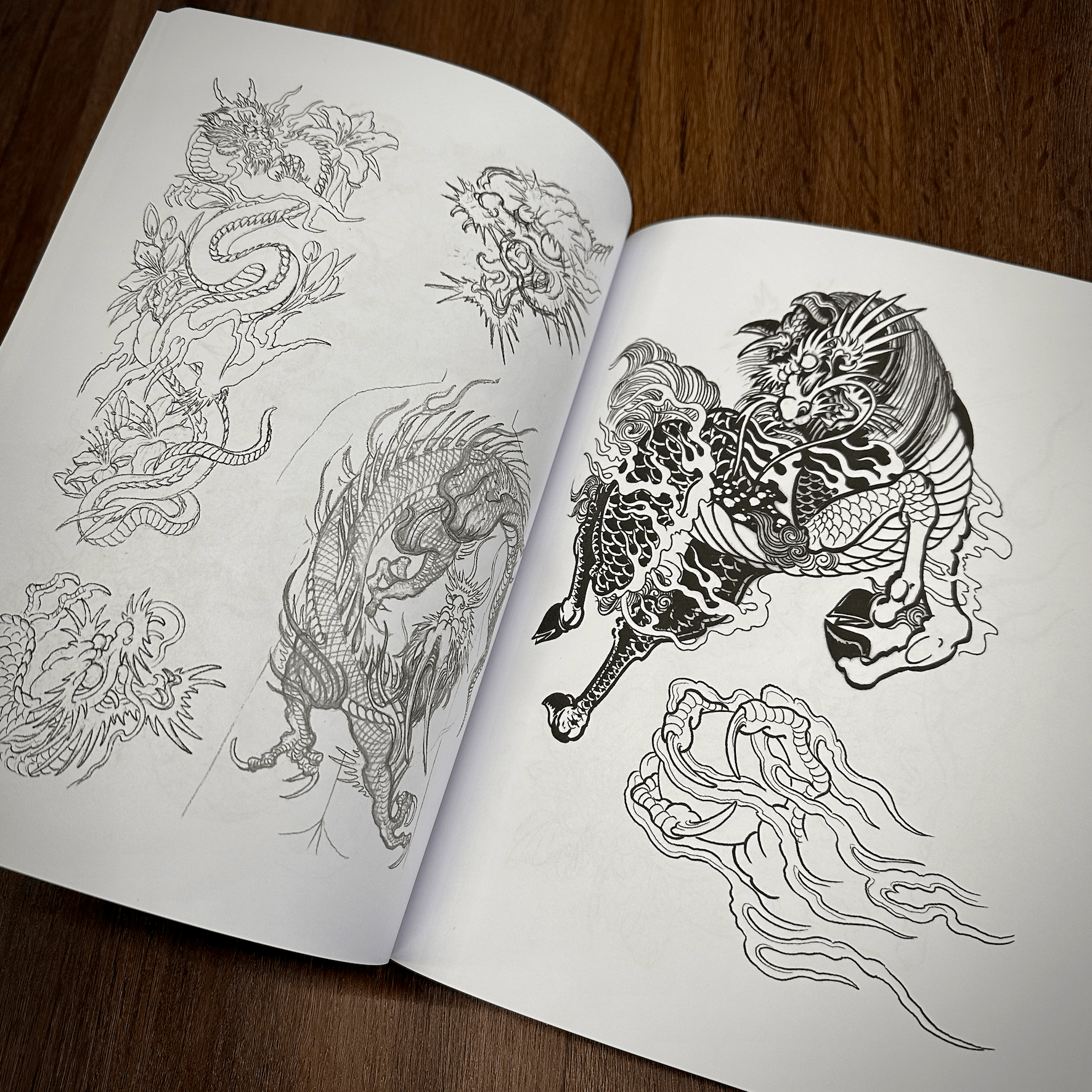 Erik Reith Books Dragon Sketchbook by Erik Rieth