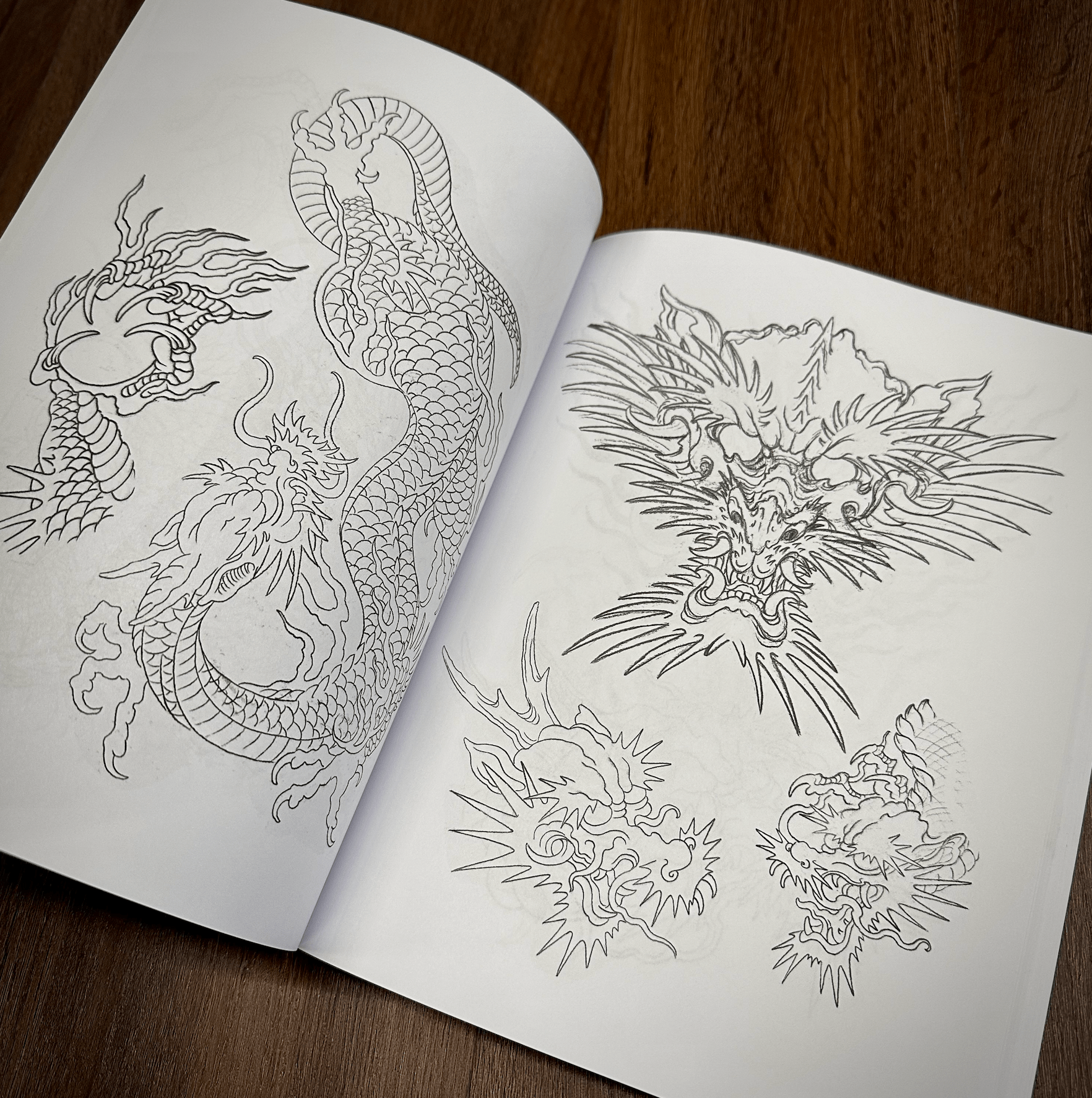 Erik Reith Books Dragon Sketchbook by Erik Rieth