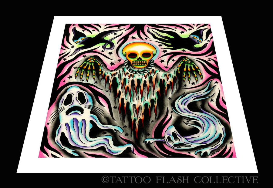George Archer Print#2 16''x 20'' - tattooflashcollective
