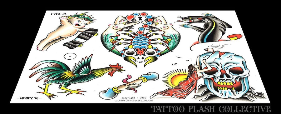 Henry Rodriguez #4 - tattooflashcollective