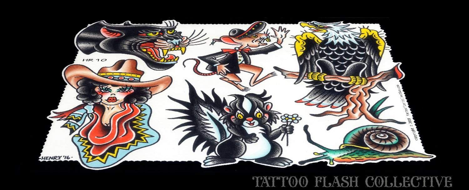 Henry Rodriguez #10 - tattooflashcollective