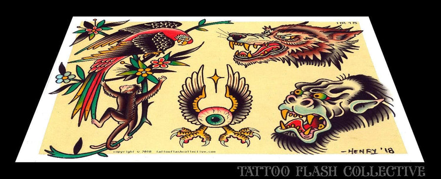 Henry Rodriguez #15 - tattooflashcollective