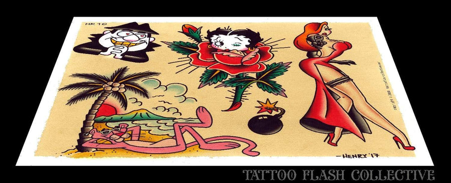 Henry Rodriguez #16 - tattooflashcollective