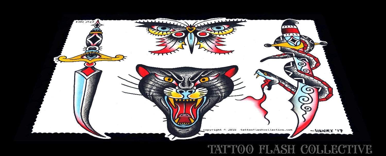 Henry Rodriguez #20 - tattooflashcollective