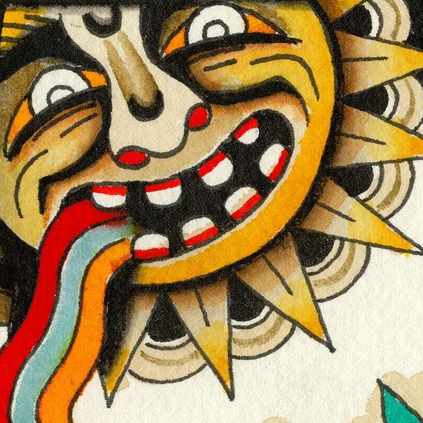 Hugo Carrasco Print#2 16''x 20'' - tattooflashcollective