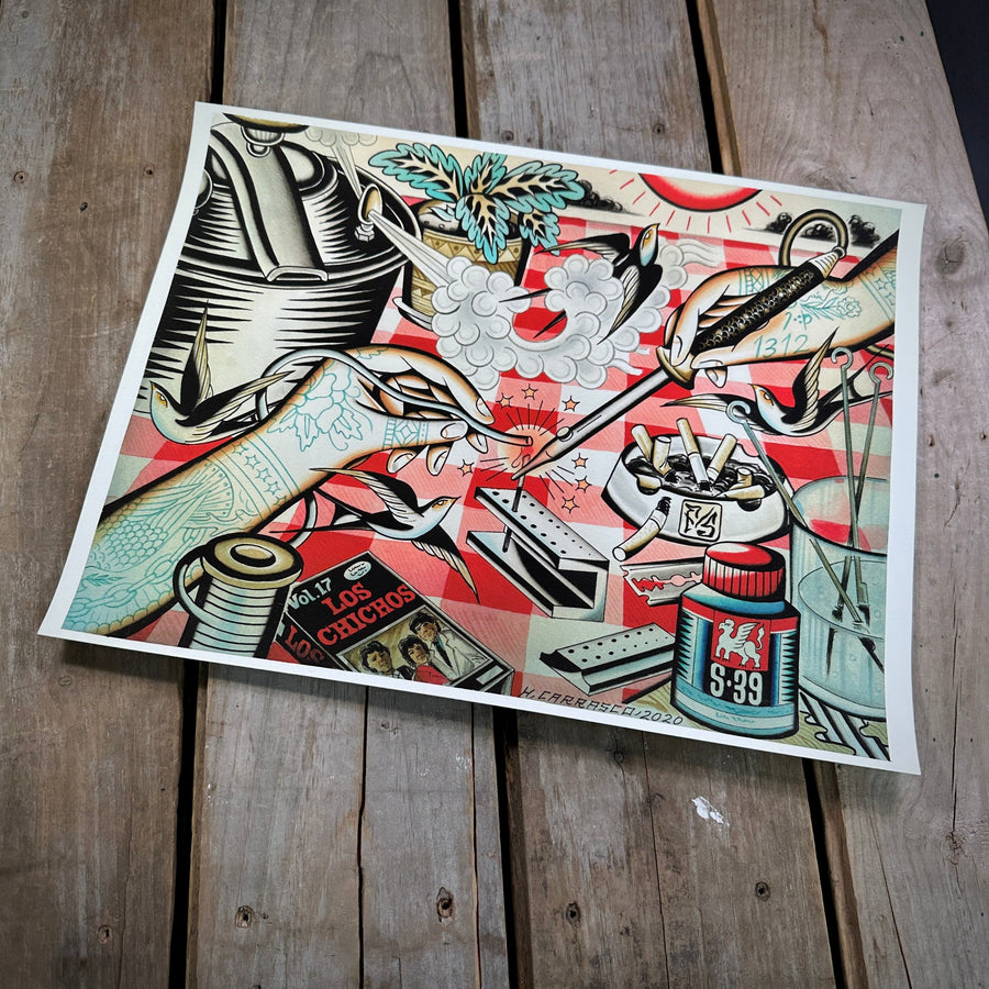 Hugo Carrasco prints Hugo Carrasco Print #9 12"x16"