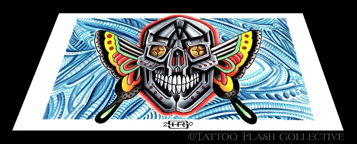 Hunter Spanks Print#10- 10"x20" - tattooflashcollective