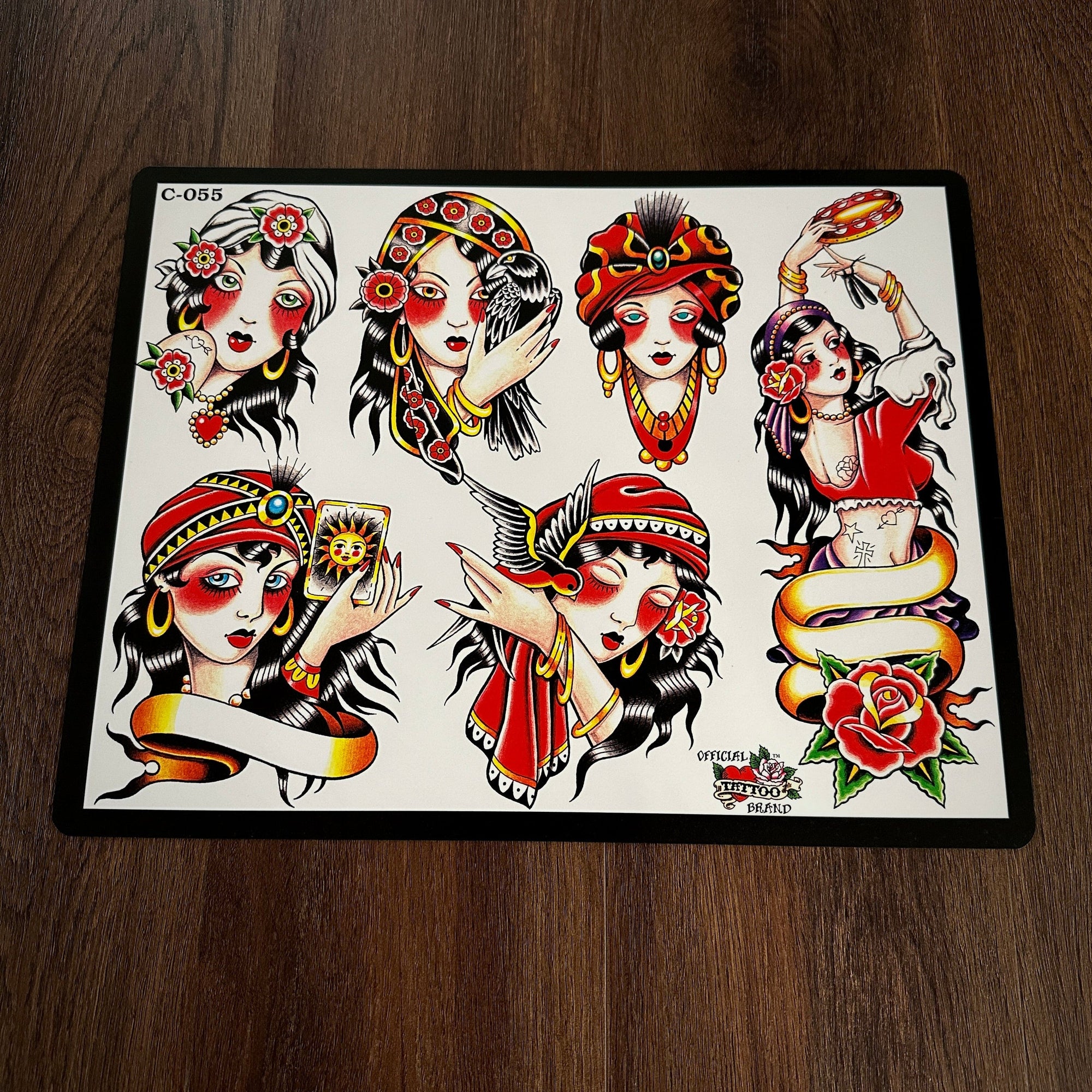 Official Tattoo Brand J.D. Crowe Tattoo Flash tattooflashcollective
