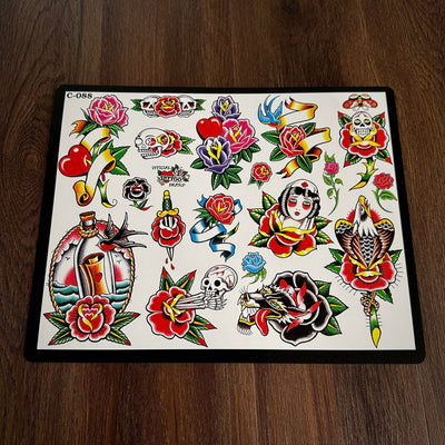 J.D Crowe Flash J.D Crowe - Official Tattoo Brand #088