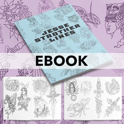 Jesse Strother digital books Jesse Strother line drawings Digital Download