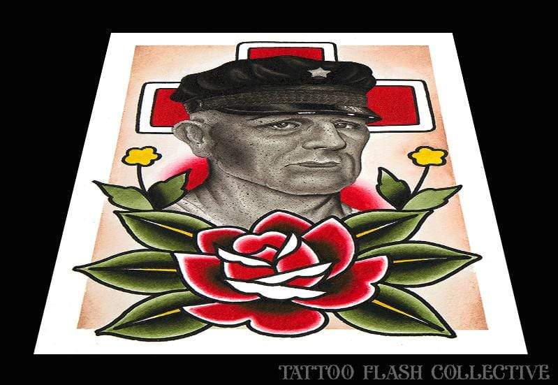 John Glessner Print#8- 5"x7" - tattooflashcollective