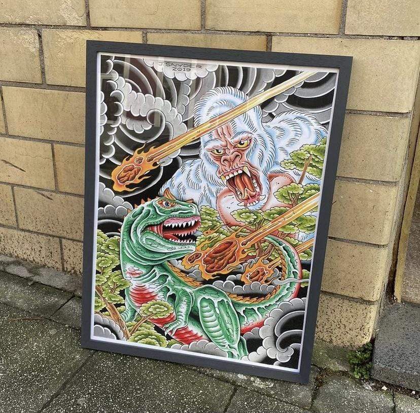 Josh Snyder prints Josh Snyder Print#1 12"x16" or 18"x24"