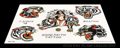Leina Sioux #13 - tattooflashcollective
