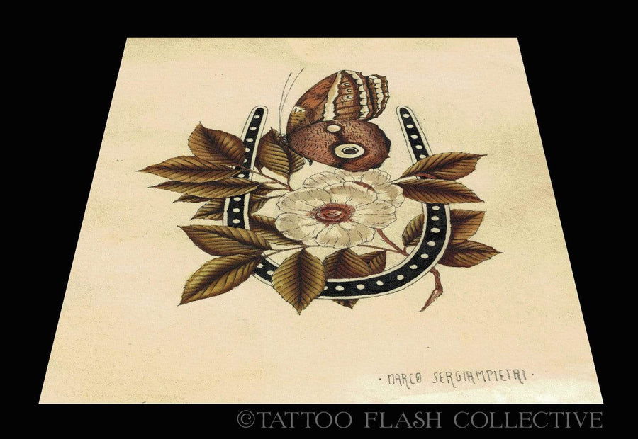 Marco Sergiampietri Print #4- 12''x18'' - tattooflashcollective